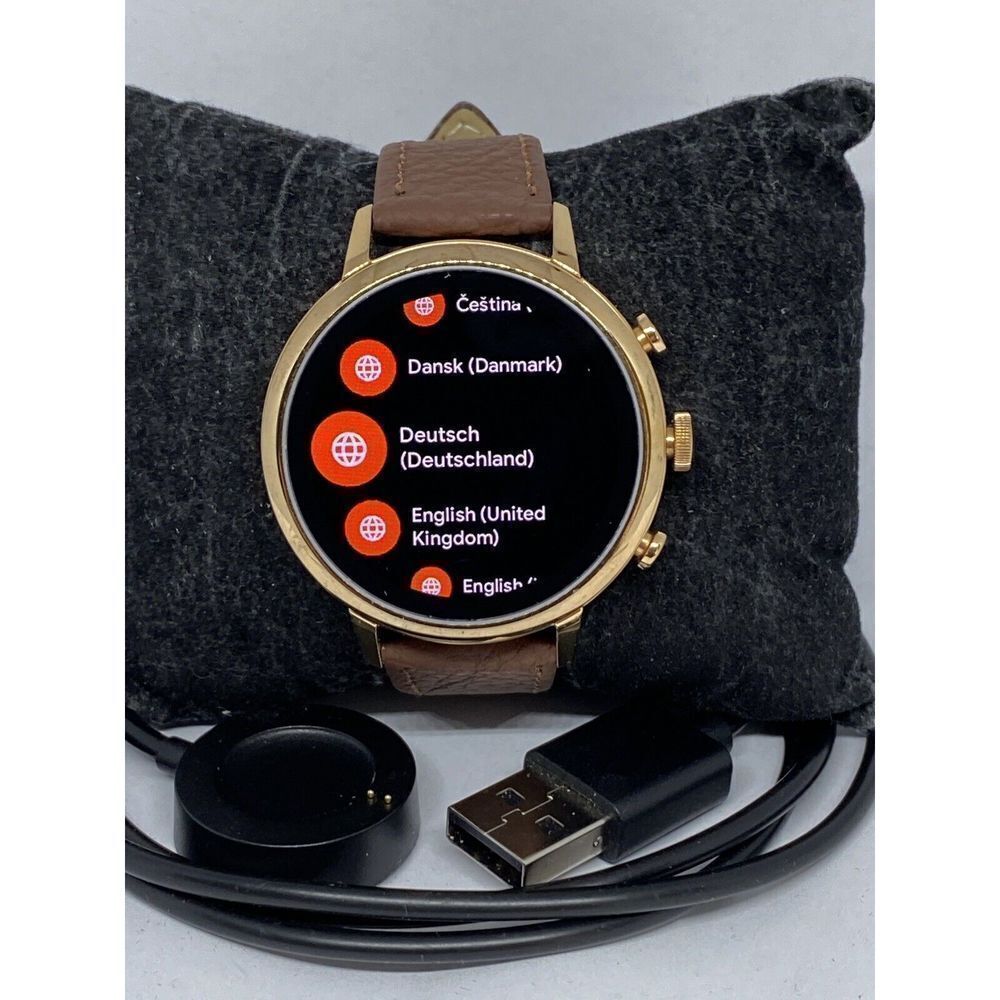 Fossil Gen 4 Authentic Digital Dial Smart Watch Custom Band FTW6018 LT289